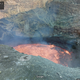 So so so close to touching the inside of a volcano.